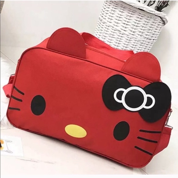 LAST RED Hello kitty weekender tote - Picture 5 of 8
